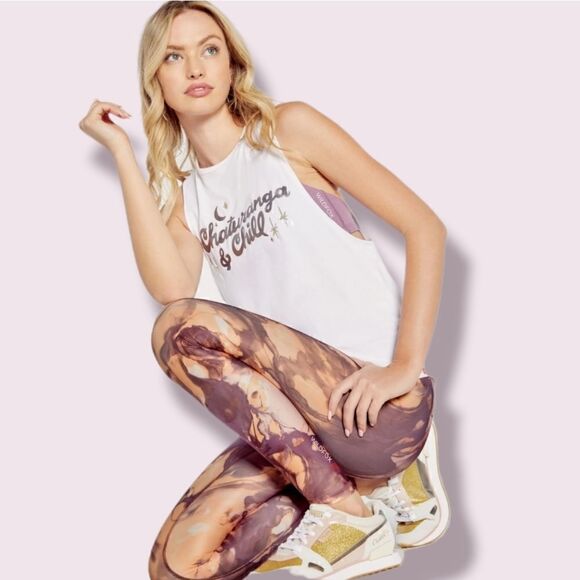 Wildfox Harper Tank and Ink Wash Leggings - Picture 2 of 11